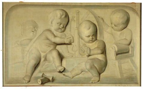 Hermanus Numan - Vier putti - 2260 (OK) - Museum Boijmans Van Beuningen