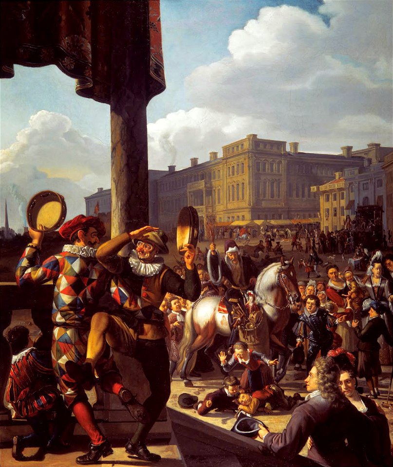 Het Sint-Nicolaasfeest, door Matthijs Naiveu
