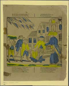 Het is Sint Maarten, als men ziet aan 't helder vuren-Catchpenny print-Borms 0260