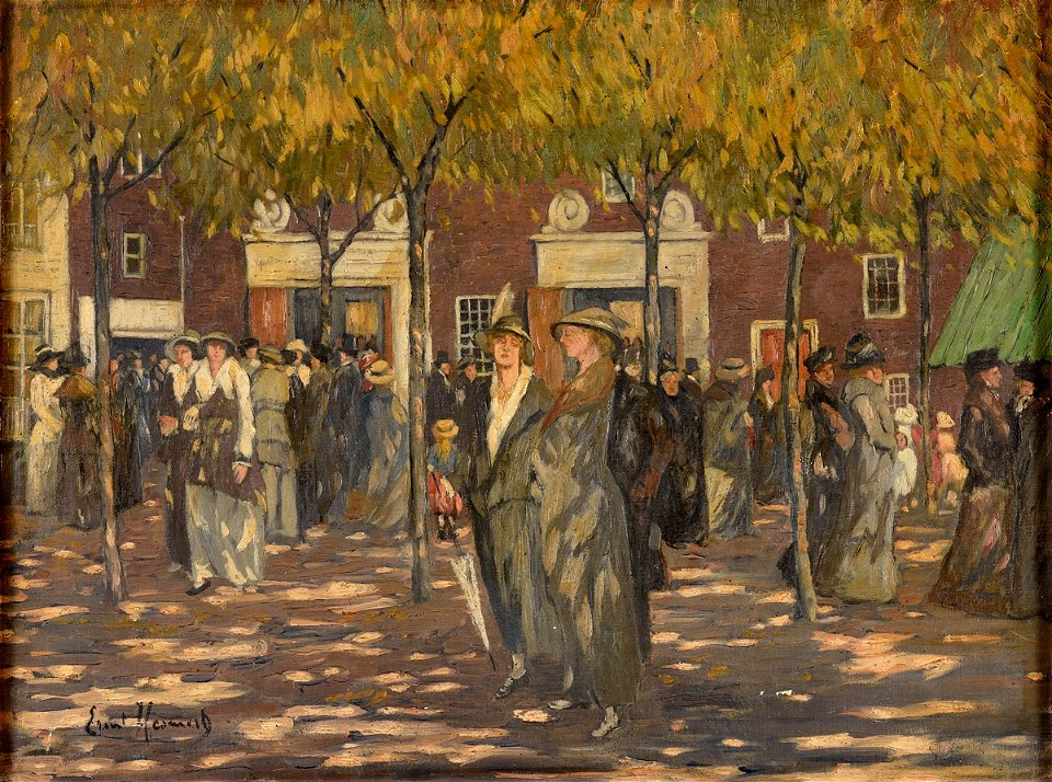 Hesmert Die Ausstellungseröffnung
