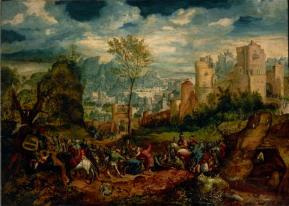 Herri Met de Bles - The Road to Calvary - y1950-1 - Princeton University Art Museum