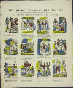 Het groot vermaak der kinders-Catchpenny print-Borms 0174