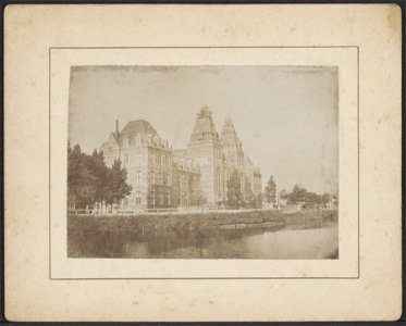 Het Rijksmuseum, Stadhouderskade 42. Gezien over de Singelgracht vanaf de Weteringschans, Afb ANWZ00424000001