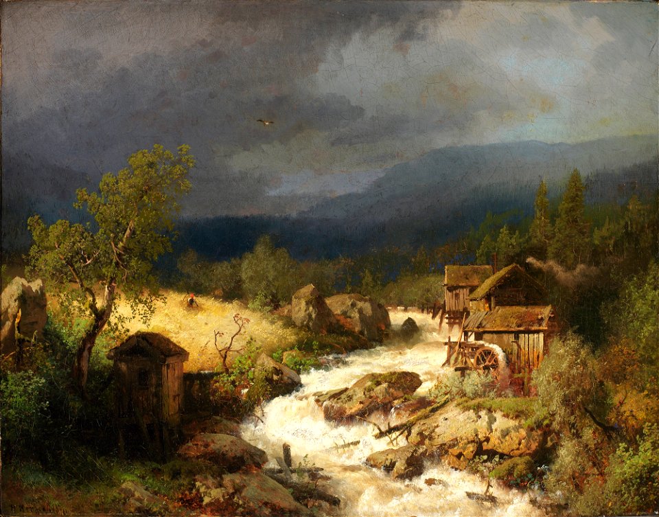 Mill on a Torrent SAAM-1976.30 1
