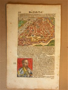 Hertogenbosch, Holland overview (1600)