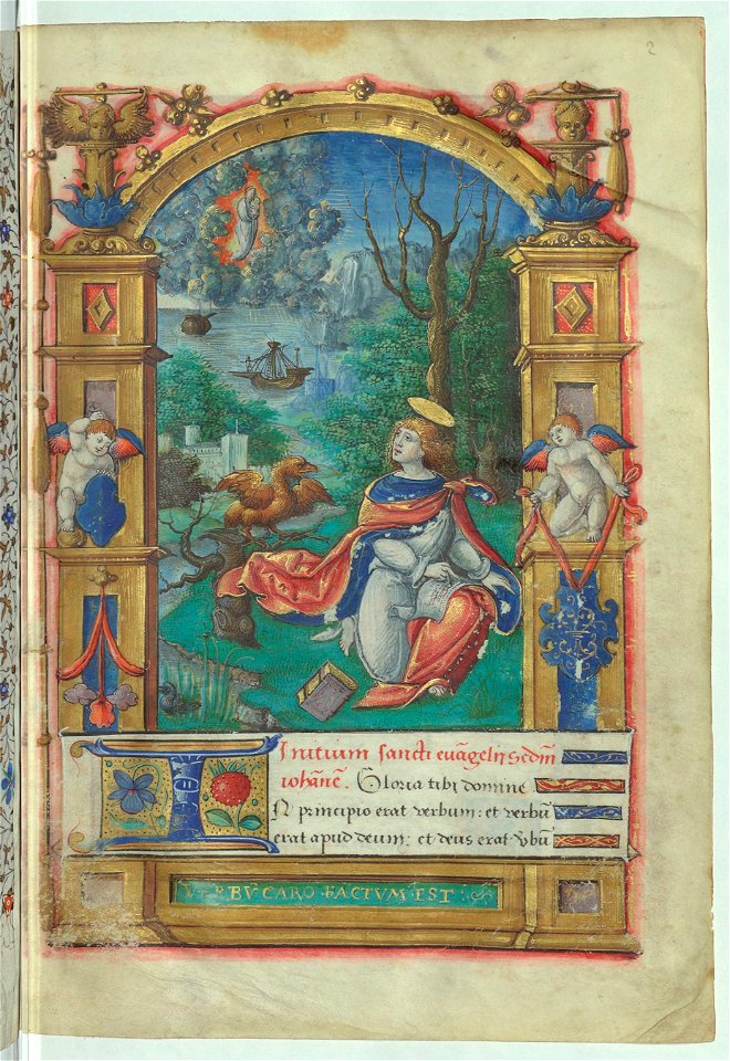 Heures de Saulx-Tavannes - Saint Jean - Arsenal Ms640 f2