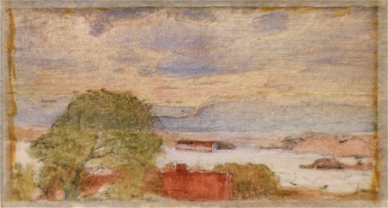 Lars Hertervig - Landskap - Stavanger kunstmuseum - SG.0289A