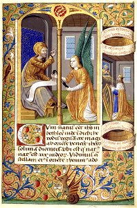 Heures de Charles VIII 008R Matthieu (page)