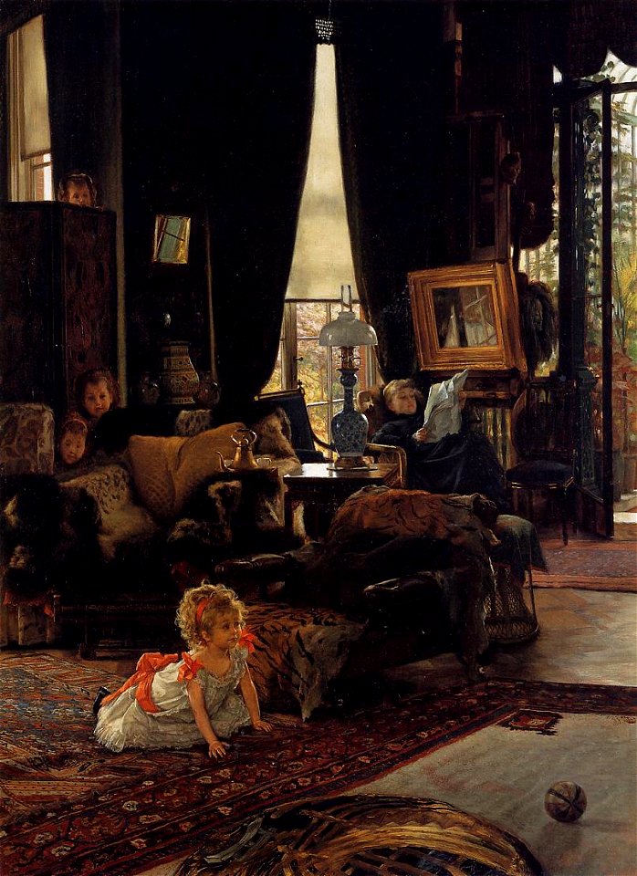 Hide and Seek c 1877 James Tissot