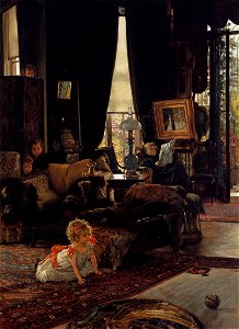 Hide and Seek c 1877 James Tissot