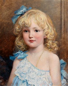 Heywood Hardy Portrait of a girl 1916