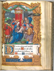 Heures de François Ier - Adoration des mages (f47)