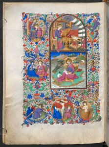 Heures de Vienne - ÖNB Cod1855 f13v (Saint Jean)