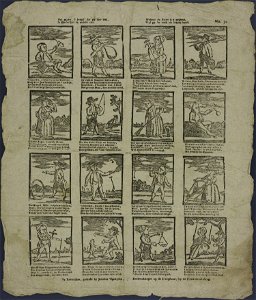 Het meest, ô jeugd! dat gy hier ziet, is kinderspel, en anders niet-Catchpenny print-Borms 0399