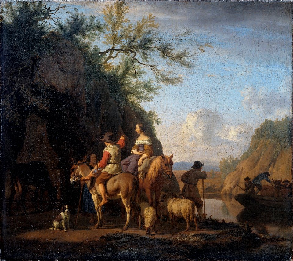 Het ponteveer Rijksmuseum SK-A-442