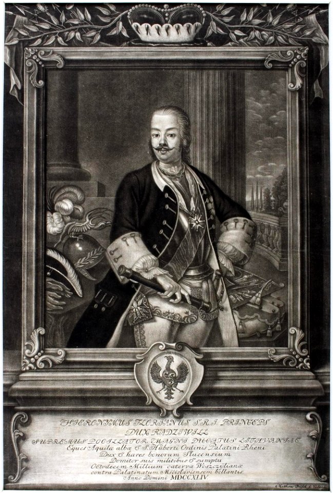 Hieranim Flaryjan Radzivił. Геранім Флярыян Радзівіл (M. Deisch, 1744) (2)