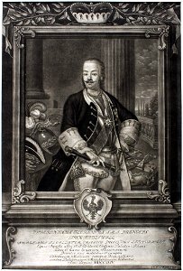 Hieranim Flaryjan Radzivił. Геранім Флярыян Радзівіл (M. Deisch, 1744) (2)