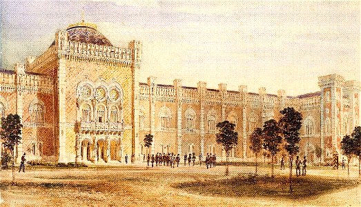 HGM Rudolf von Alt Ansicht k.k. Hofwaffenmuseum 1857