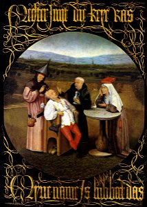Hieronymus Bosch - The Cure of Folly (Extraction of the Stone of Madness) - WGA2495