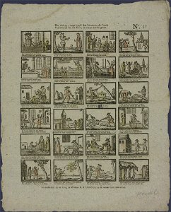 Hier vind gy, jonge jeugd! het leeven en de dood, Van Steeven van der Klok, in al zyn daaden groot-Catchpenny print-SMC K 0133