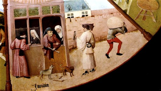 Hieronymus Bosch - The Seven Deadly Sins (detail) - WGA2502