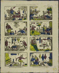 Hier is thans veel vreugd te vinden, als gij ziet aan deze vrinden-Catchpenny print-Borms 0655
