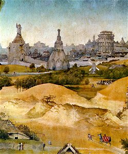 Hieronymus Bosch - Adoration of the Magi (detail) - WGA2613