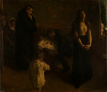 Hans Heyerdahl - The dying Child - NG.M.03346 - National Museum of Art, Architecture and Design