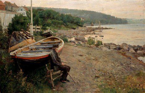 Hans Heyerdahl - View from Åsgårdstrand - NG.M.00339 - National Museum of Art, Architecture and Design