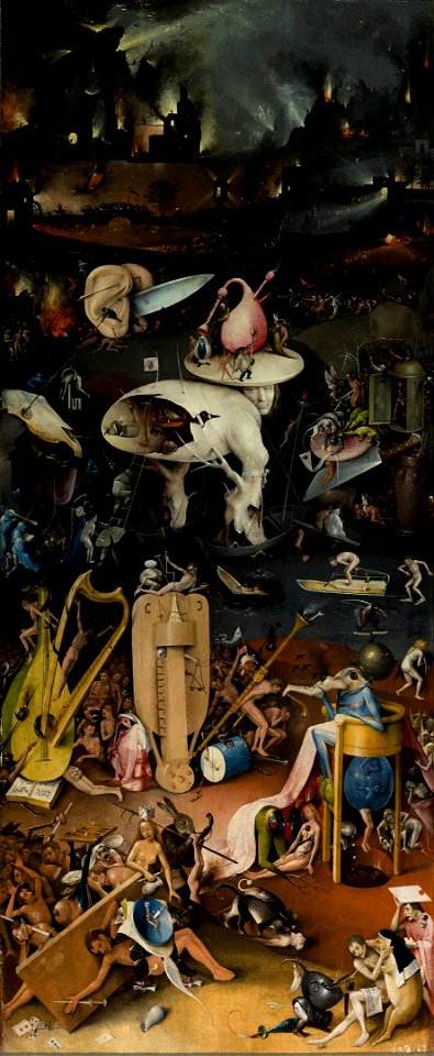 Hieronymus Bosch - The Garden of Earthly Delights - Hell