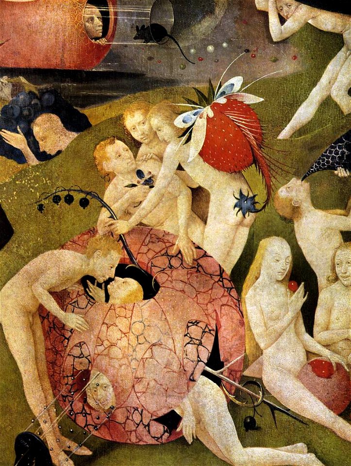 Hieronymus Bosch - Triptych of Garden of Earthly Delights (detail) - WGA2515