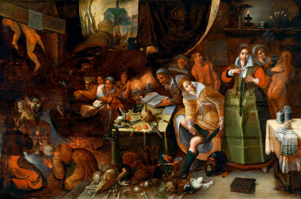 Hieronymus Francken I (circle) Hexensabbat