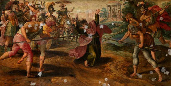 Hieronymus Francken (II) - A martyr