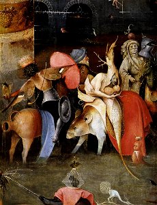 Hieronymus Bosch - Triptych of Temptation of St Anthony (detail) - WGA2590