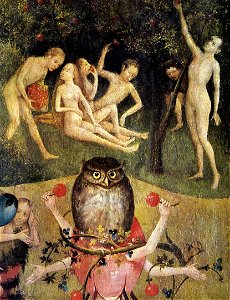 Hieronymus Bosch - Triptych of Garden of Earthly Delights (detail) - WGA2511. Free illustration for personal and commercial use.