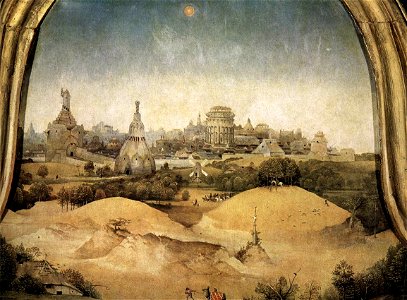 Hieronymus Bosch - Adoration of the Magi (detail) - WGA2614