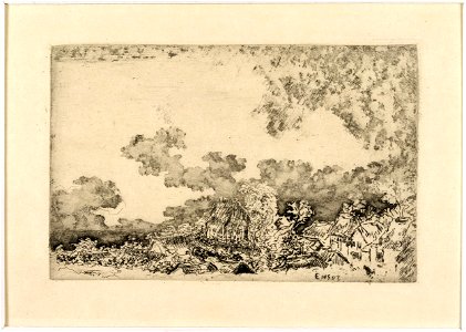 Het onweer, James Ensor, MSK Gent, 1998-B-70