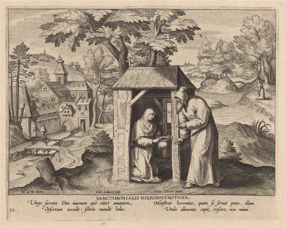 Hierosolymitana print by Maerten de Vos, S.I 815, Prints Department, Royal Library of Belgium