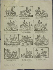 Hier ziet ge een lancier, Fiks uitgedoscht en fier-Catchpenny print-SMC K 0072