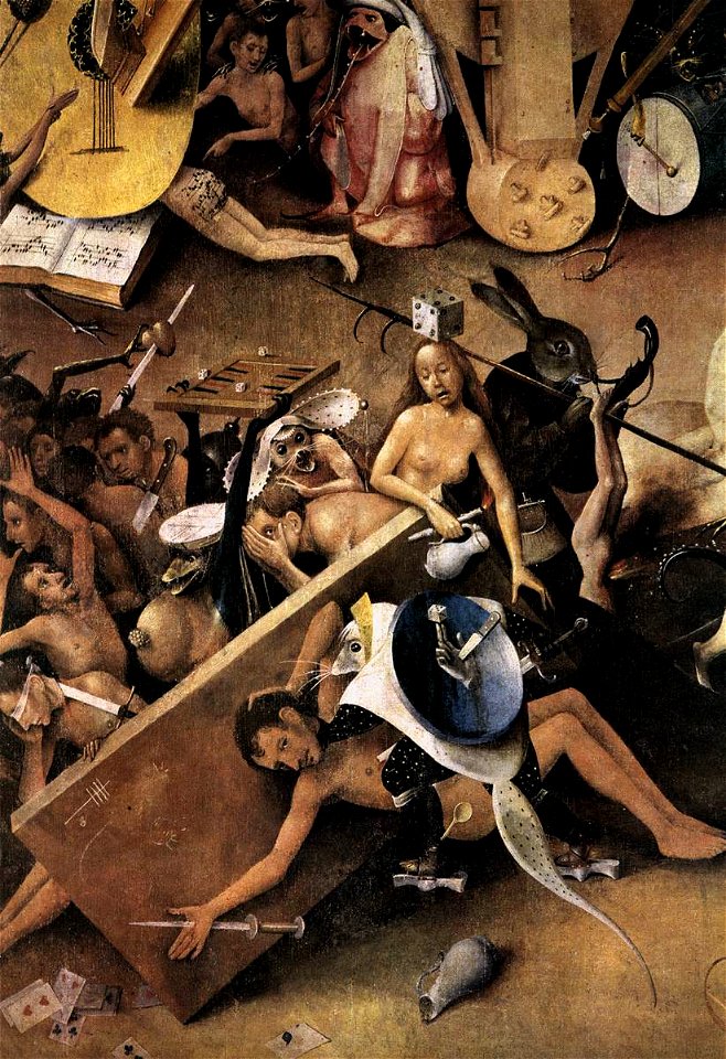 Hieronymus Bosch - Triptych of Garden of Earthly Delights (detail) - WGA2530