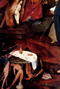 Hieronymus Bosch - Triptych of Temptation of St Anthony (detail) - WGA2603