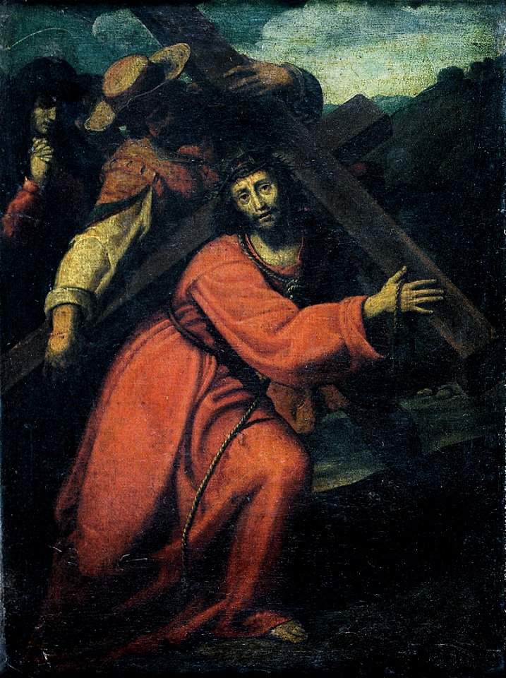 Hieronymus Francken - Cristo carregando a cruz