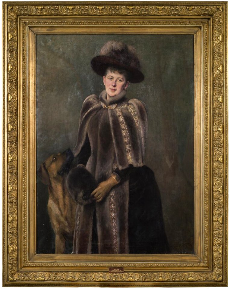 Hildegard Thorell - Beate Rosencrantz (1855-1925), g.m. Patrick Baron Seton - NMGrh 5084 - Nationalmuseum