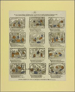 Hier siet gy jeugdige Scholieren, Jesu apostels besig staen-Catchpenny print-Borms 0373