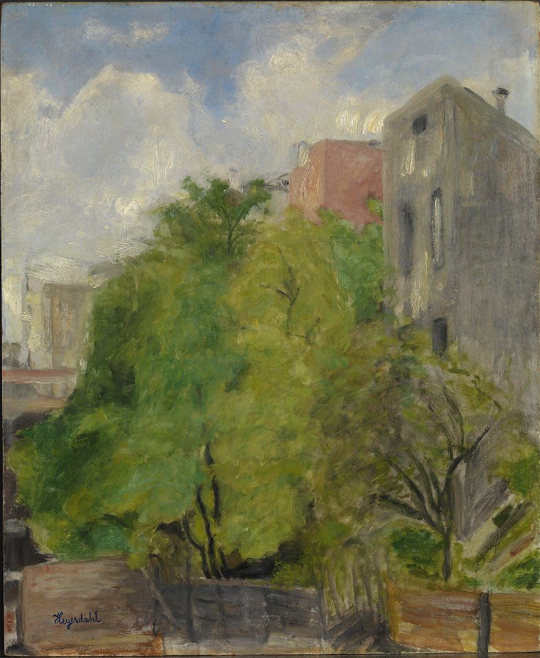 Hans Heyerdahl - From Montmartre - NG.M.02337 - National Museum of Art, Architecture and Design