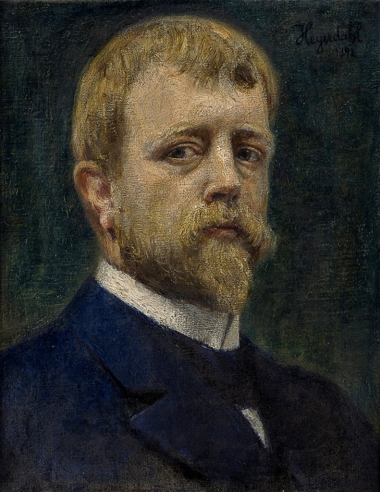 Heyerdahl selportrait