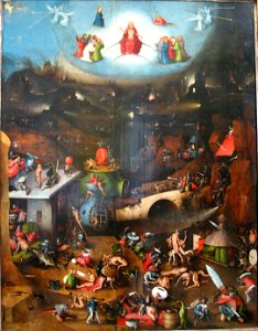 Hieronymus Bosch Weltuntergang mitte low