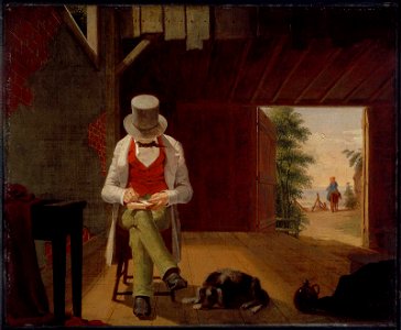 Thomas Hicks - Calculating - 62.273 - Museum of Fine Arts