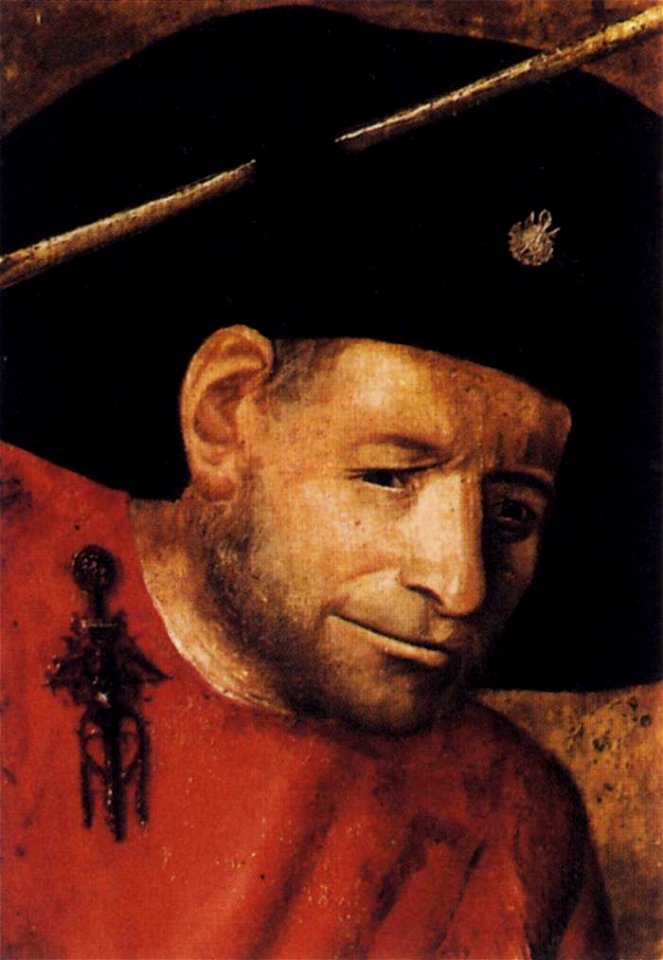 Hieronymus Bosch - Head of a Halberdier (fragment) - WGA2488
