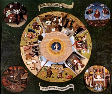 Hieronymus Bosch - The Seven Deadly Sins - WGA2500